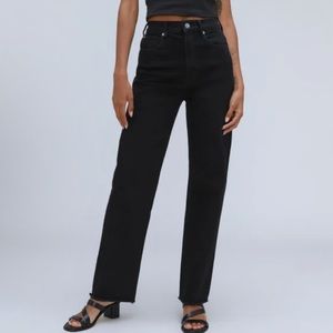 EUC Organic Way High Jean Boyfriend Fit